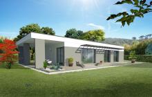 maison t 4 toit plat contemporaine 