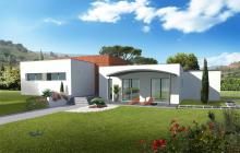 magnifique villa contemporaine toit plat 136 m²