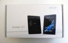 tablette acer iconia b1